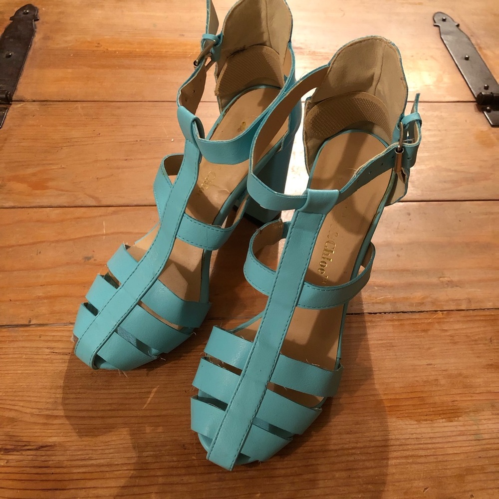 Chloe & Chase High Heel Sandal Size 5.5